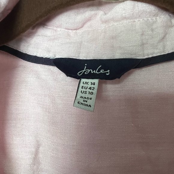 NWOT Joules Linen Shirt - Picture 2 of 5